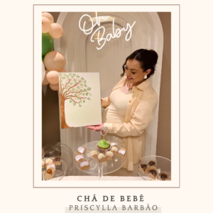 Árvore de Digitais - Chá de Bebê