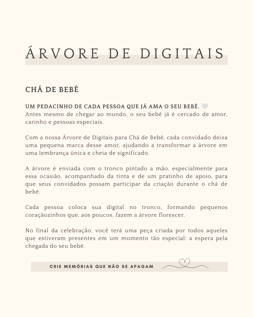 Árvore de Digitais - Chá de Bebê - Imagem 2